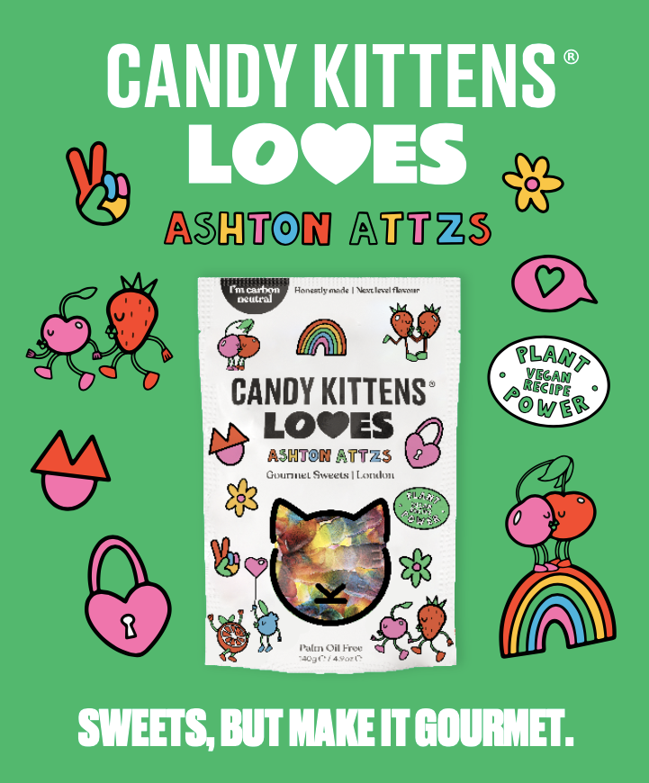 Candy Kittens Loves Rainbow Vegan Gummies 🌈