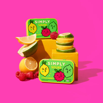 Simply Sours Hard Candy - Citrus Berry Flavor